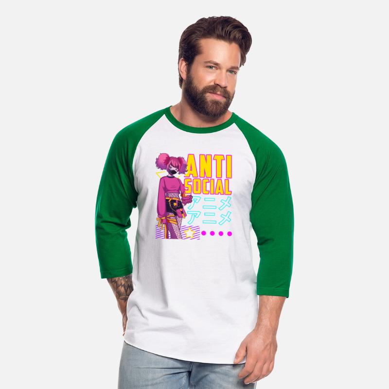 Aesthetic Anti Social Anime Girl Vaporwave EDM