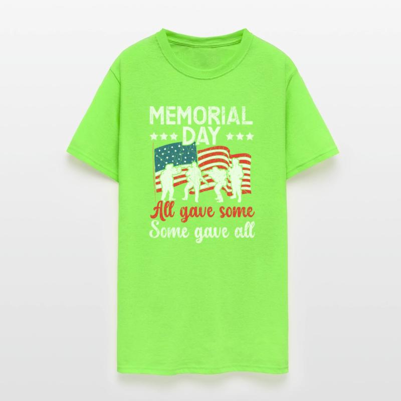 All Gave Some Some Gave All USA Flag Memorial Day