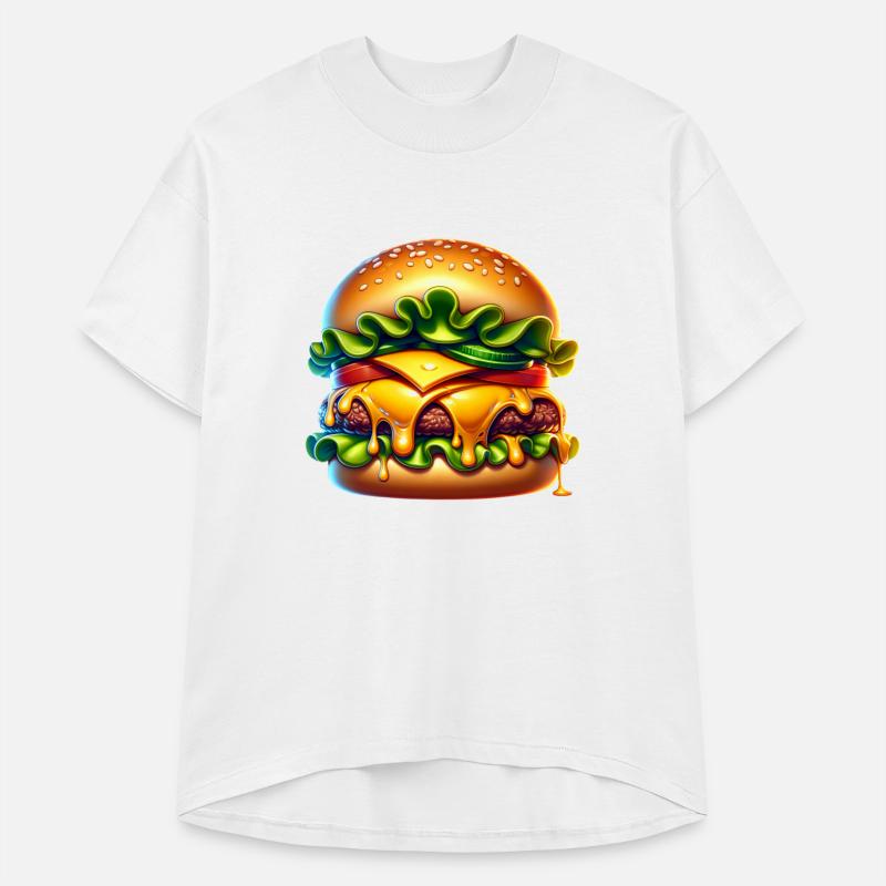 Cartoon Cheeseburger