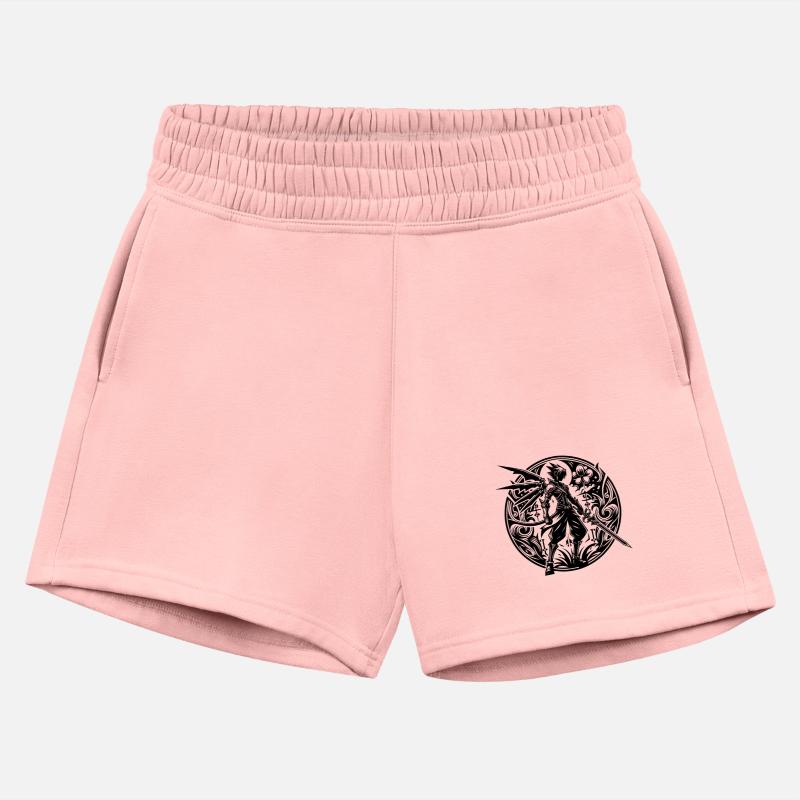 Cool Fantasy Fighter With Sword And Wings