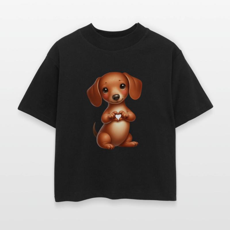 Dachshund Love Heart Hand Sign