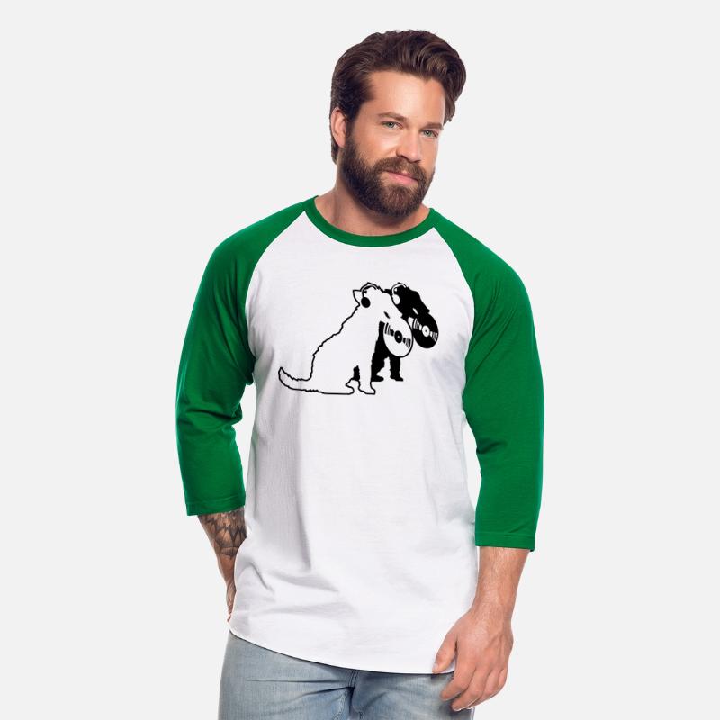 Dog DJ Music Club Disco Vinyl Record Plate Party