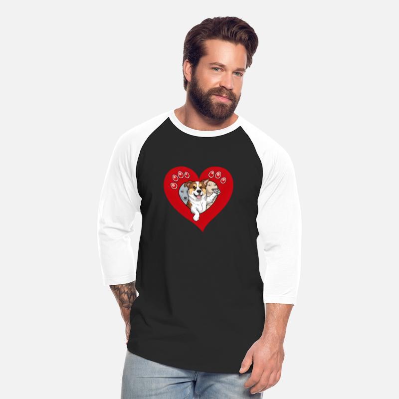 Dog love design, dog in a heart paw