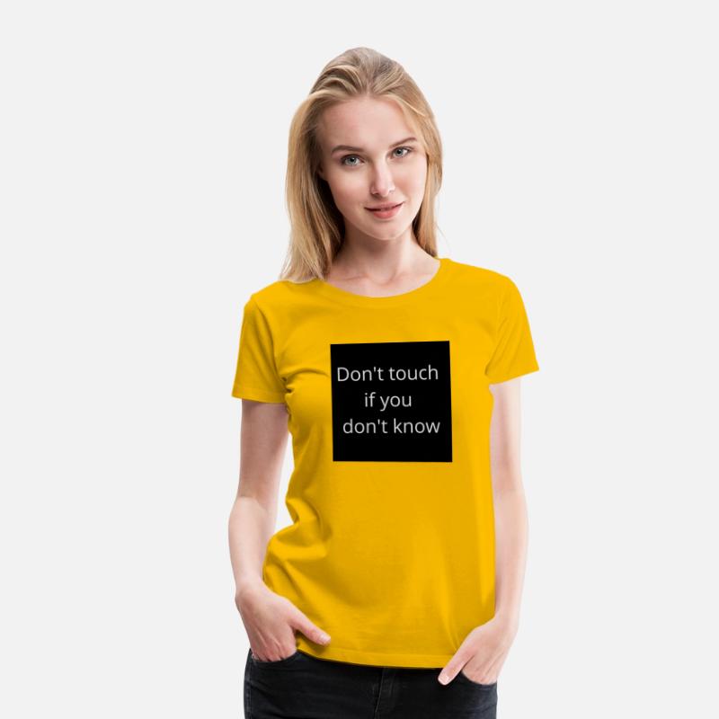 Don't touch if you don't know