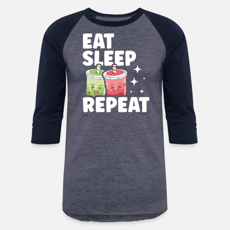 Eat Sleep Boba Tea Repeat Bubble Tea Lover Drinker