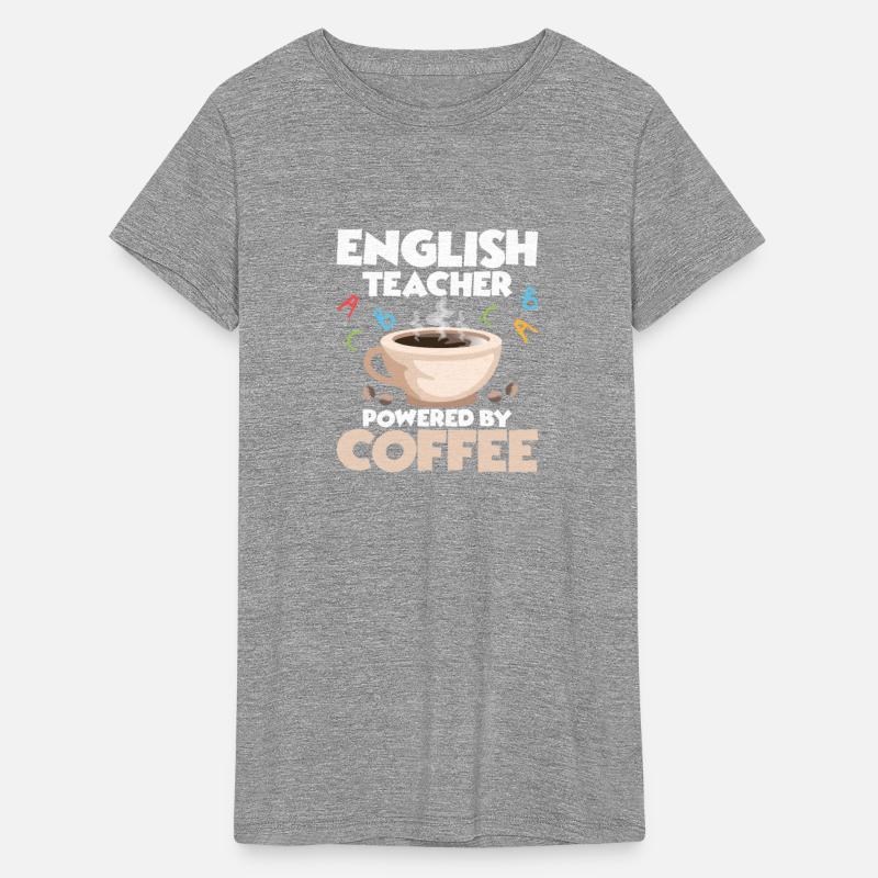 English Teacher Powered By Coffee Language Grammar