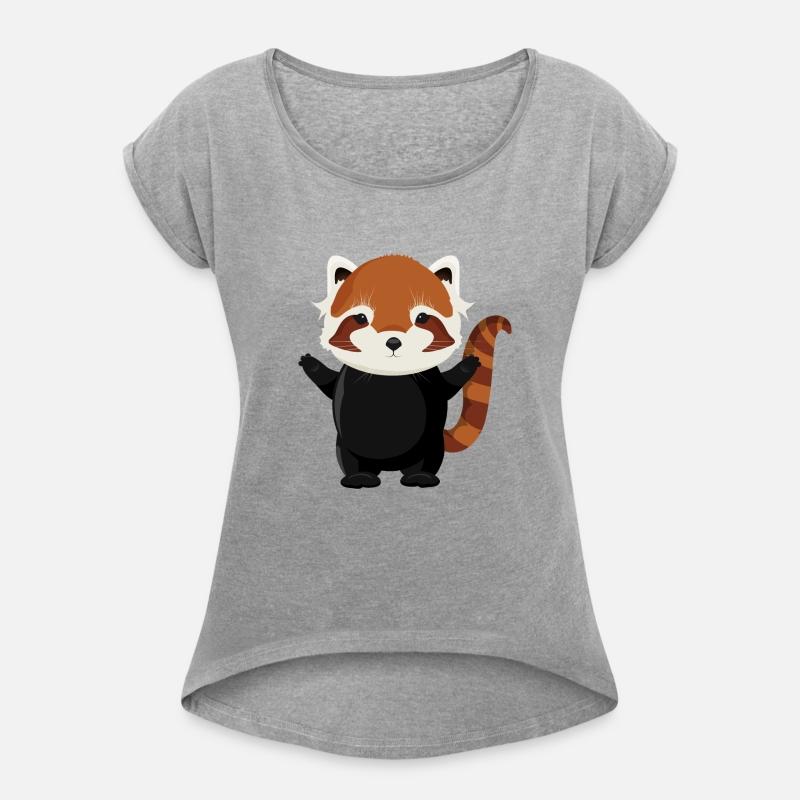 exotic magical little red panda bear
