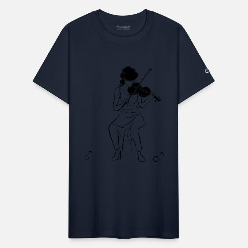 Female Violin Player Sketch