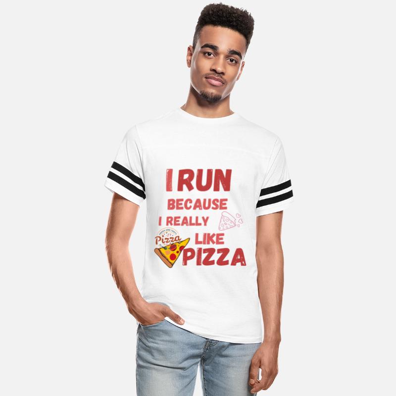 Funny Fitness, I RUN BECAUSE I REALLY LIKE PIZZA