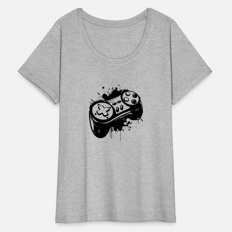 Gaming Controller Color Splotch