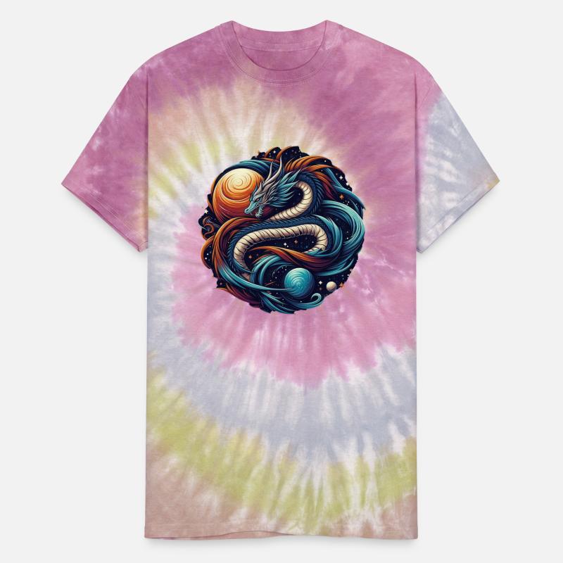 Mystical Cosmic Dragon Artwork