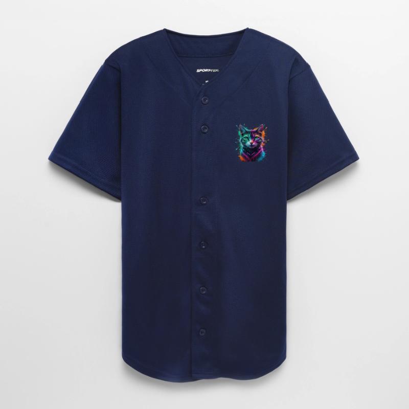 Neon Cosmic Cat – A Psychedelic Fusion of Color