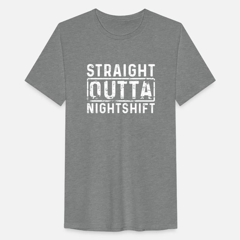 Night Shift T-apparel - Straight Outta Night