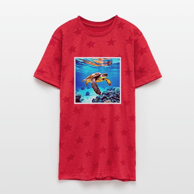 Ocean's Embrace: Sea Turtle's Journey