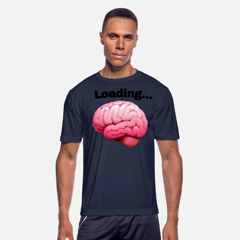 Pink Brain Anatomical Illustration