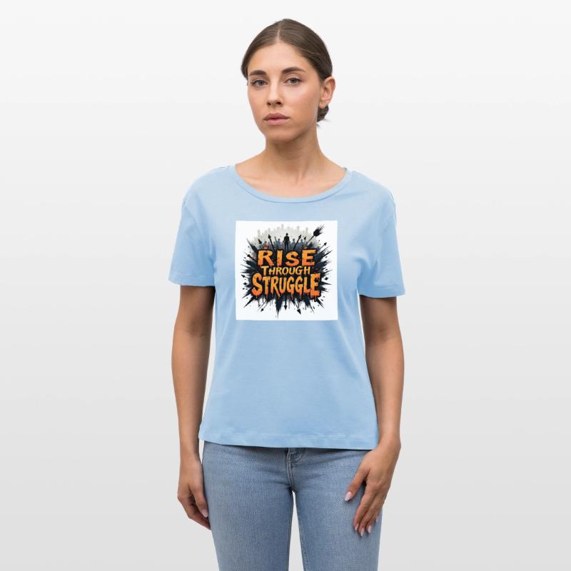 Rise Through Struggle Empowerment Design