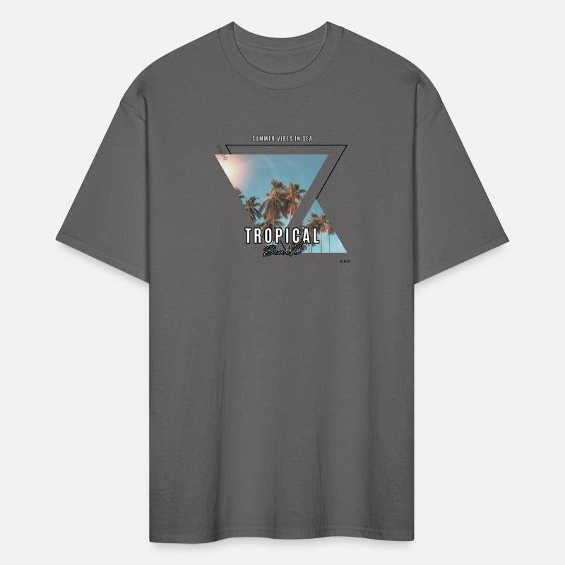 Summer Vibes in Sea Tropical Beach