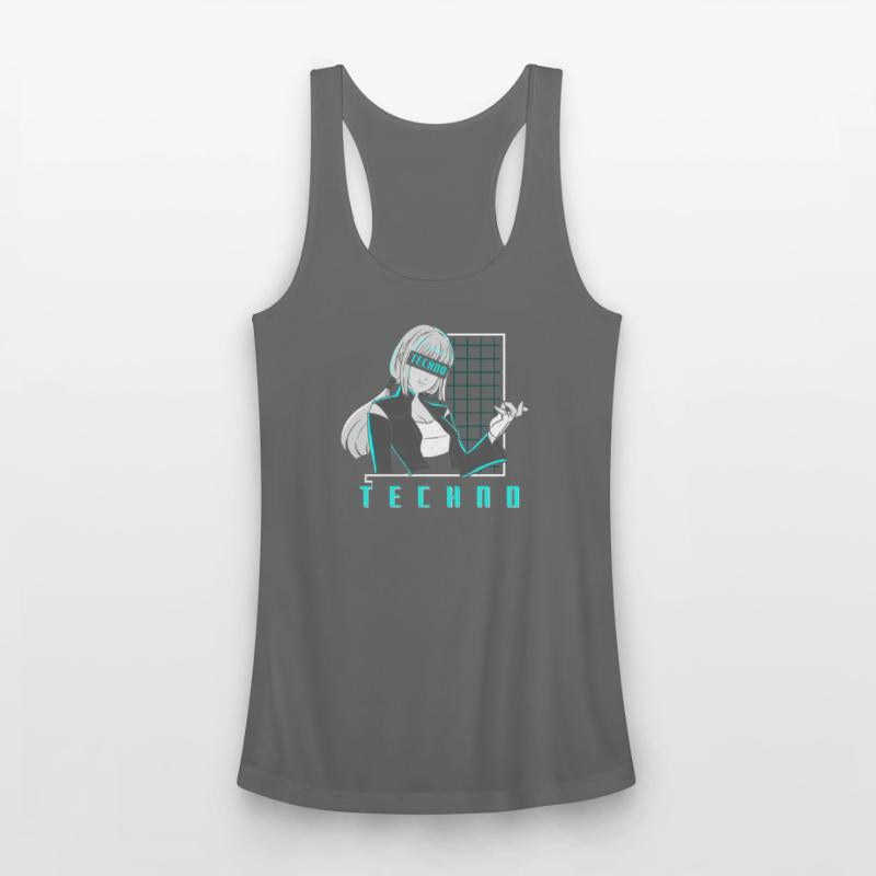 Techno Manga Anime Girl