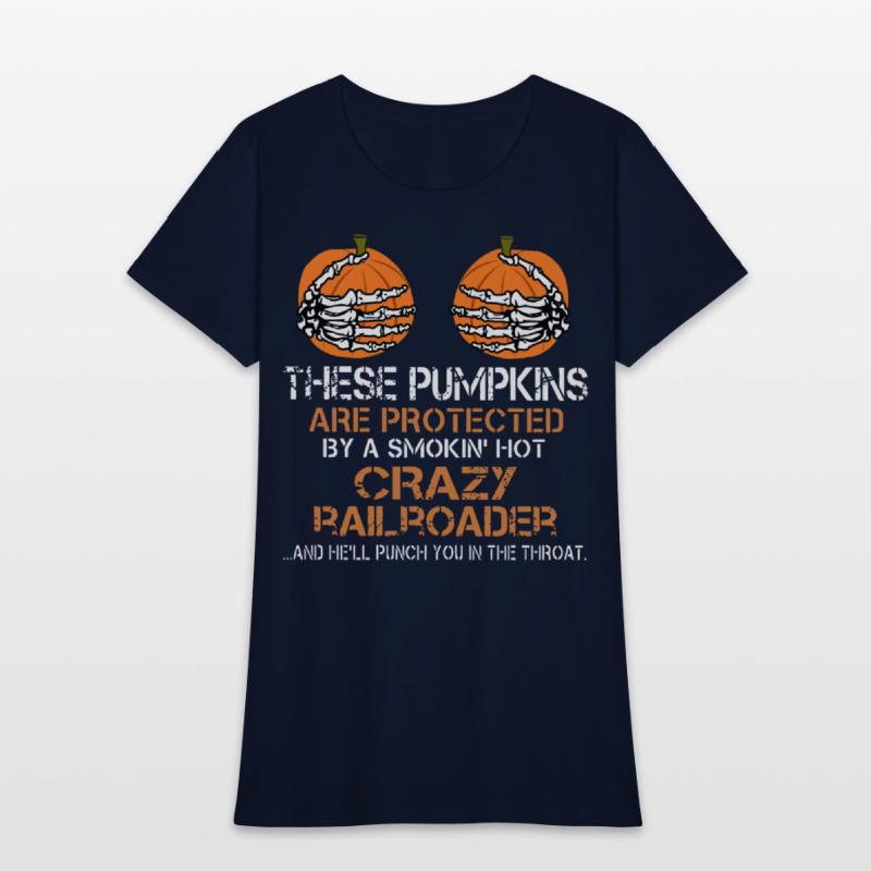 there pumpkins are protected by a smokin hot crazy