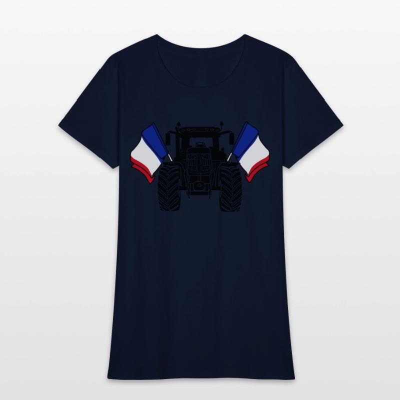 Tractor two flags France