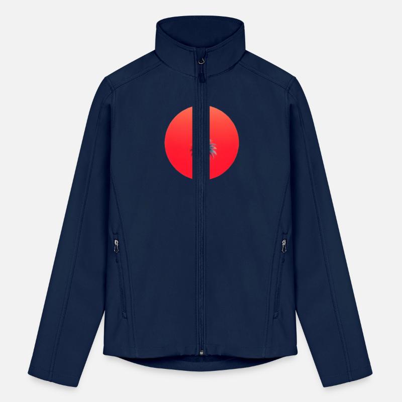 Tshirt of palm tree at sunset