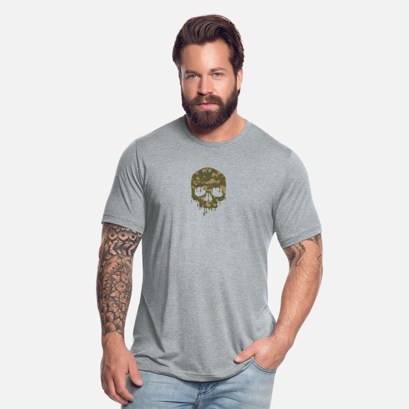 Vintage Hunting Camo Skull Design - Classic Camo