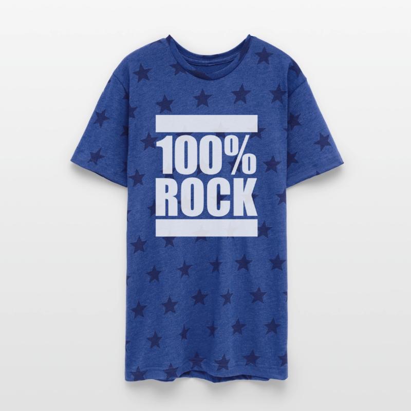 100 % Percent Rock Heavy Metal Music Text Logo