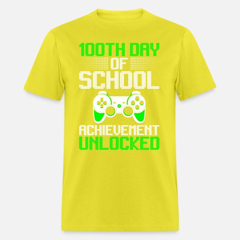 100th Day Of School Achievement Unlocked Gamer