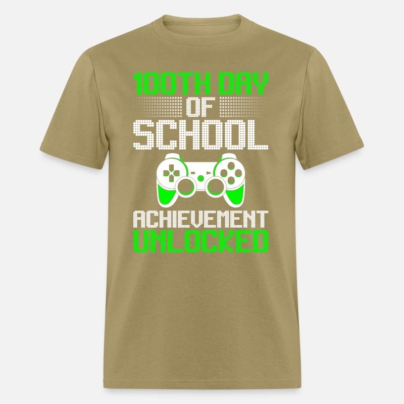 100th Day Of School Achievement Unlocked Gamer