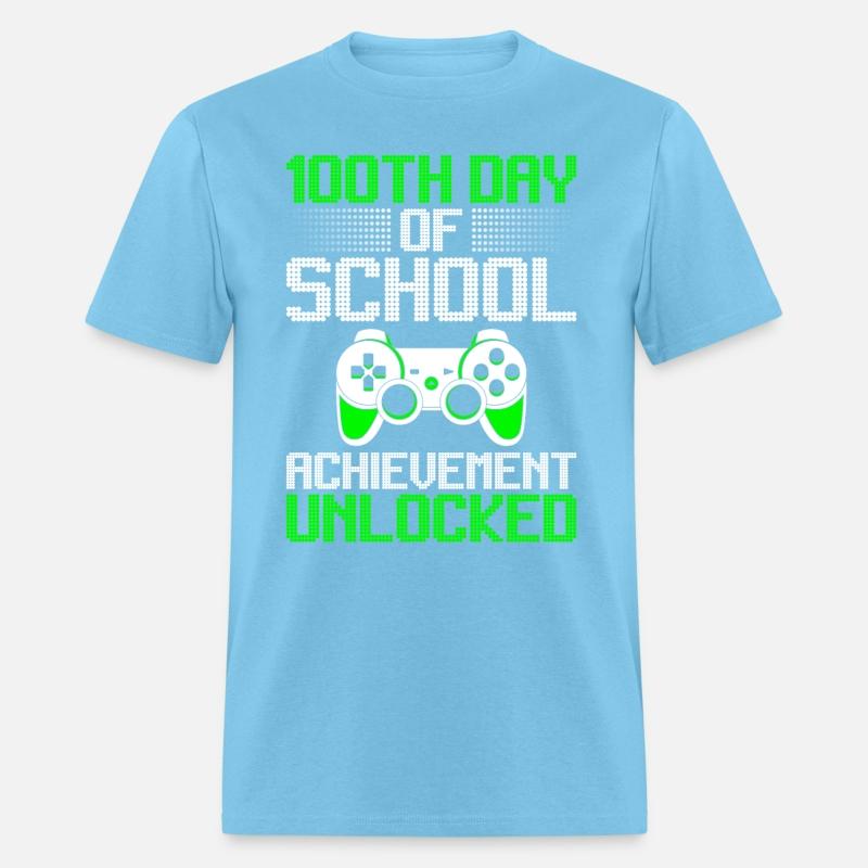 100th Day Of School Achievement Unlocked Gamer