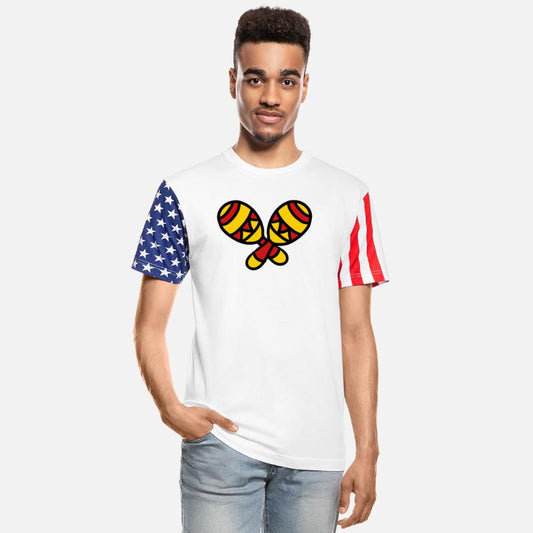 2 rattles music band sombrero party hat celebrate