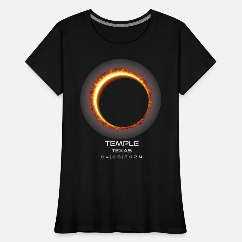 2024 Temple Texas Eclipse Memento Souvenir April