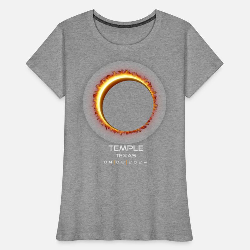 2024 Temple Texas Eclipse Memento Souvenir April