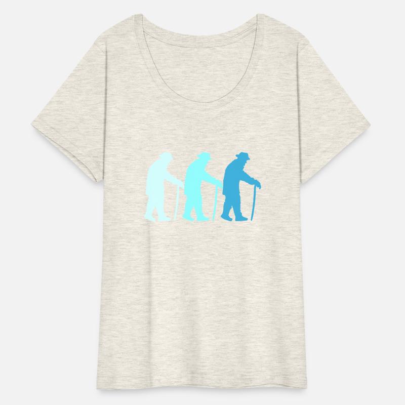 3 Grandpas Slowly Going Silhouette Three Friends