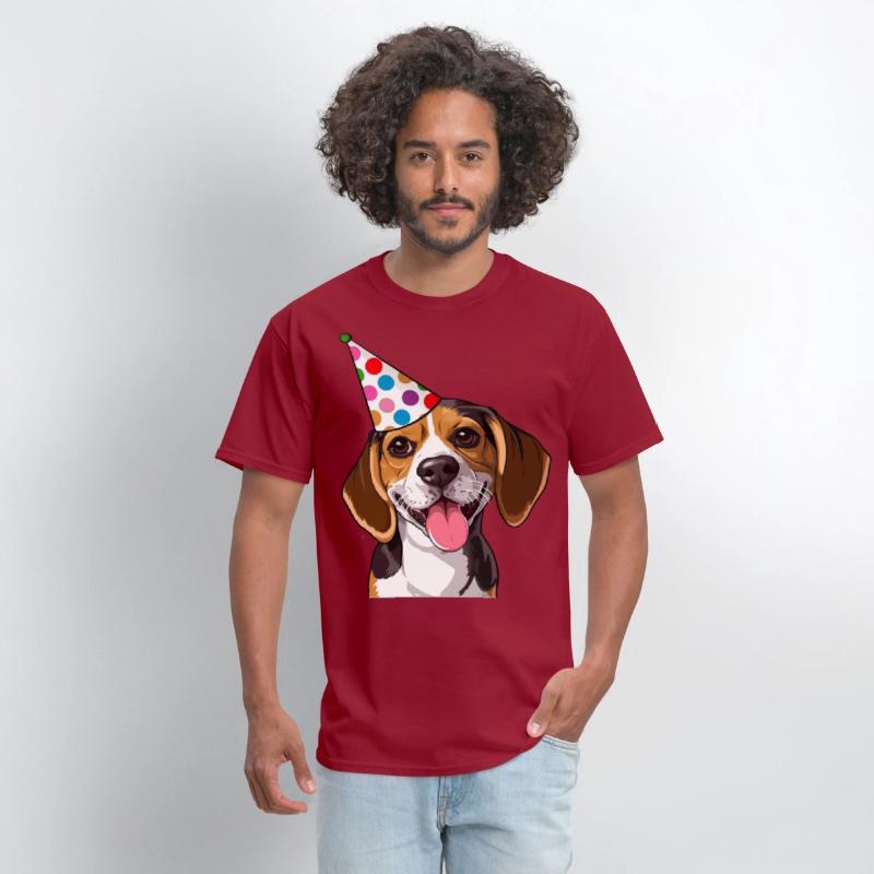 A happy dog celebrating in a dog club occasions