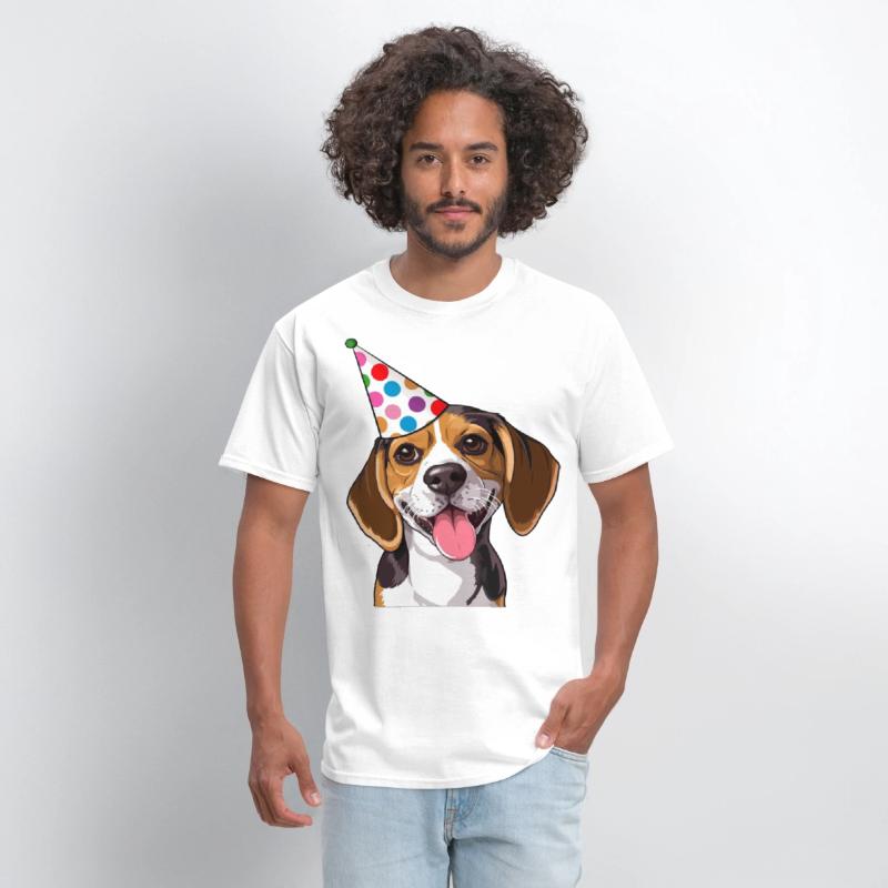 A happy dog celebrating in a dog club occasions