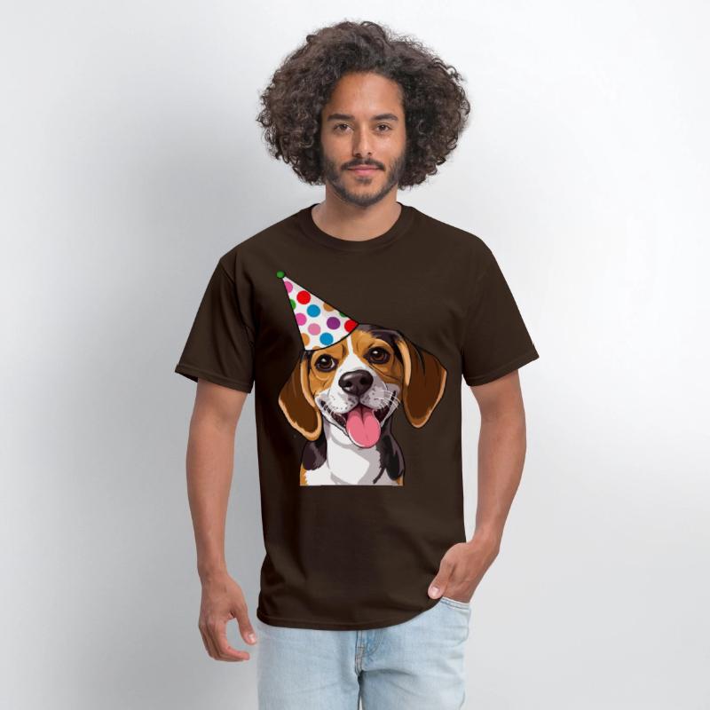 A happy dog celebrating in a dog club occasions