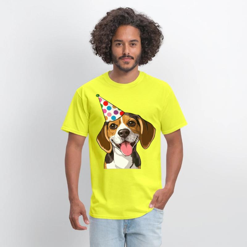 A happy dog celebrating in a dog club occasions