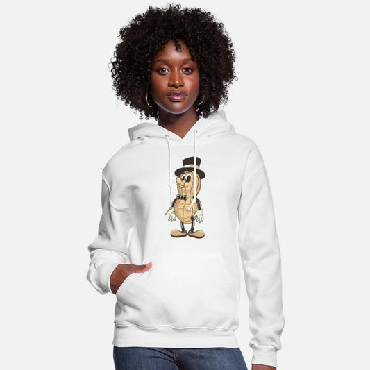 a vimtage peanut with a thin mustache