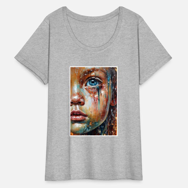 Abstract Sad Girl Unhappy People Sadness