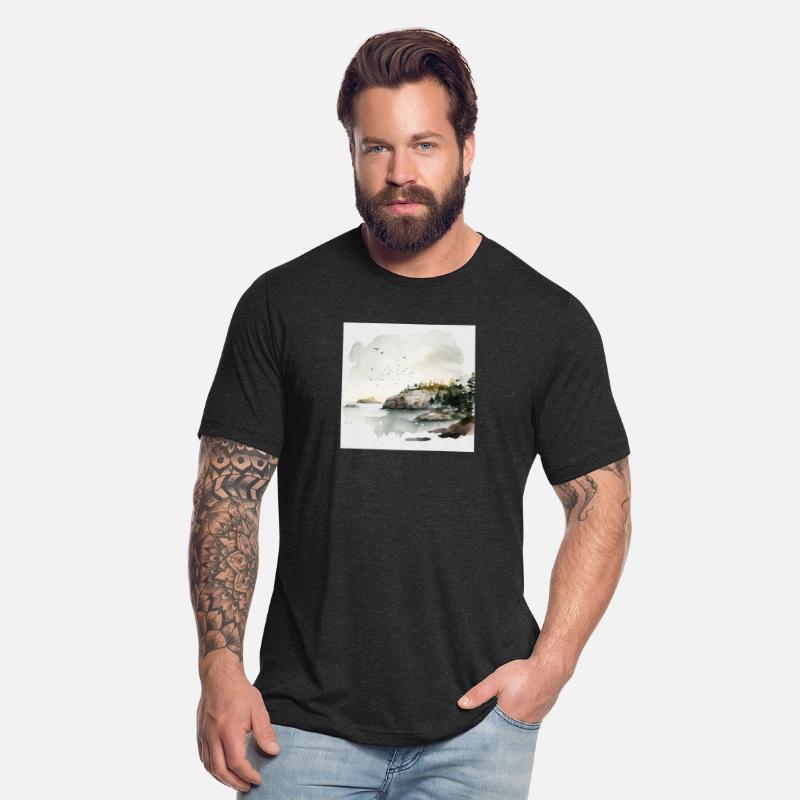 Acadia National Park Watercolor