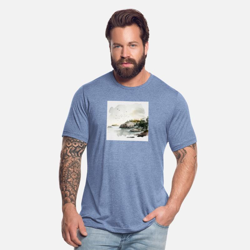 Acadia National Park Watercolor