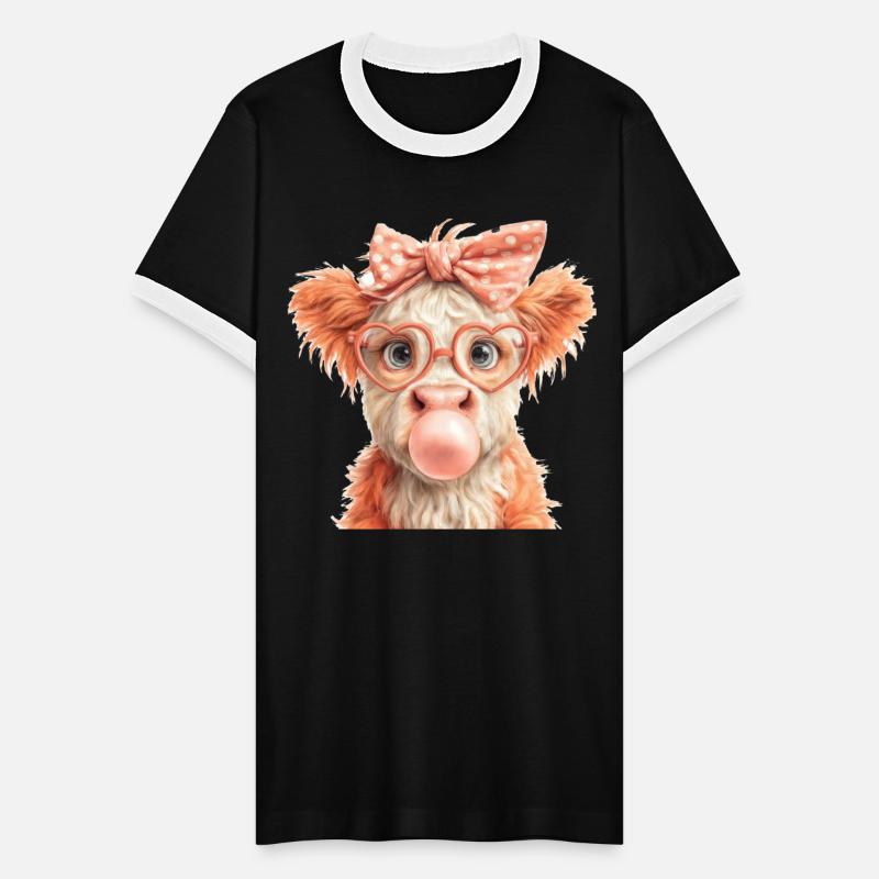 Adorable Animal with Heart-Shaped Glasses