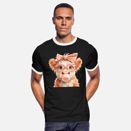 Adorable Animal with Heart-Shaped Glasses