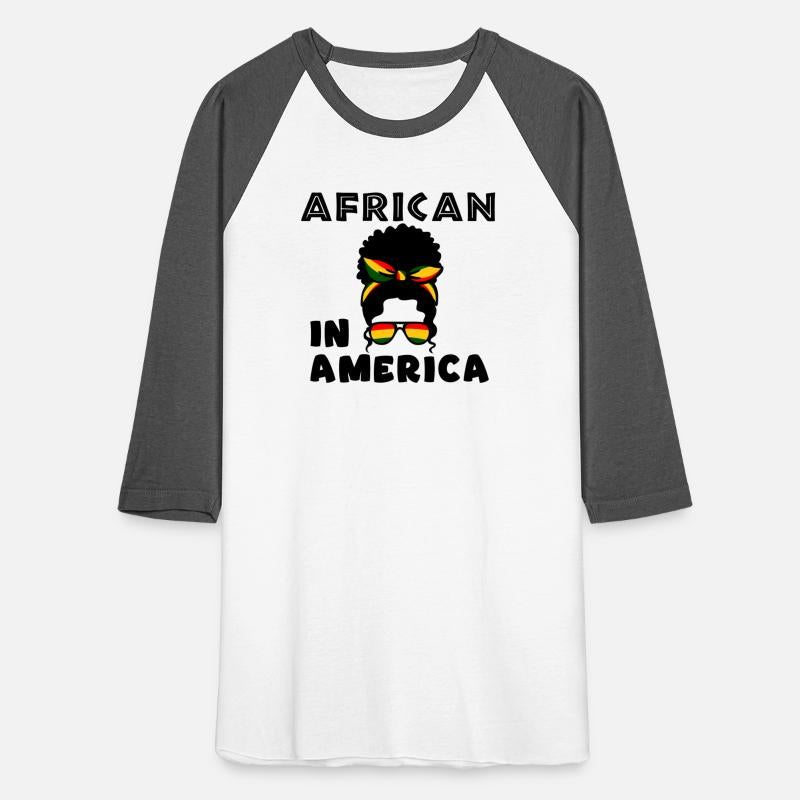 African in America Red, Yellow, Green Design
