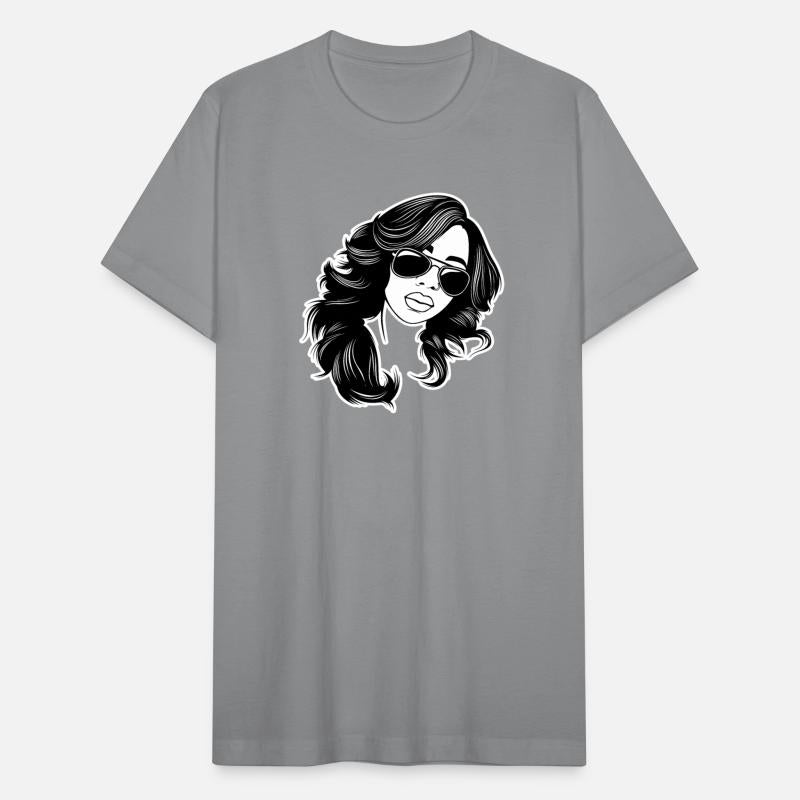 Afro Woman Black Hair Style Natural Confident