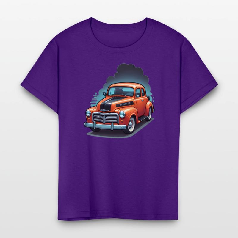 AI Old School 1950s Car