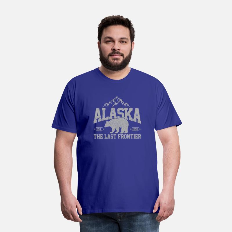 Alaska The Last Frontier Est 1959 Grizzly Bear Mou