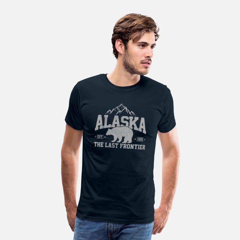 Alaska The Last Frontier Est 1959 Grizzly Bear Mou