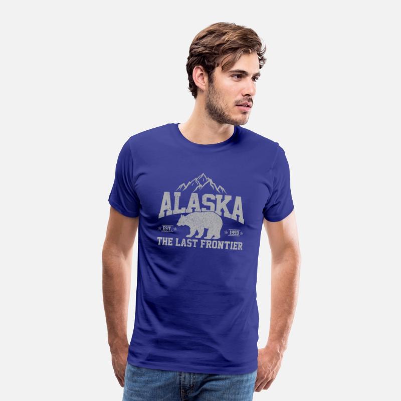 Alaska The Last Frontier Est 1959 Grizzly Bear Mou
